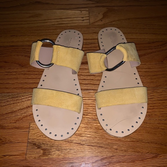 Top shop yellow sandals - Picture 1 of 1